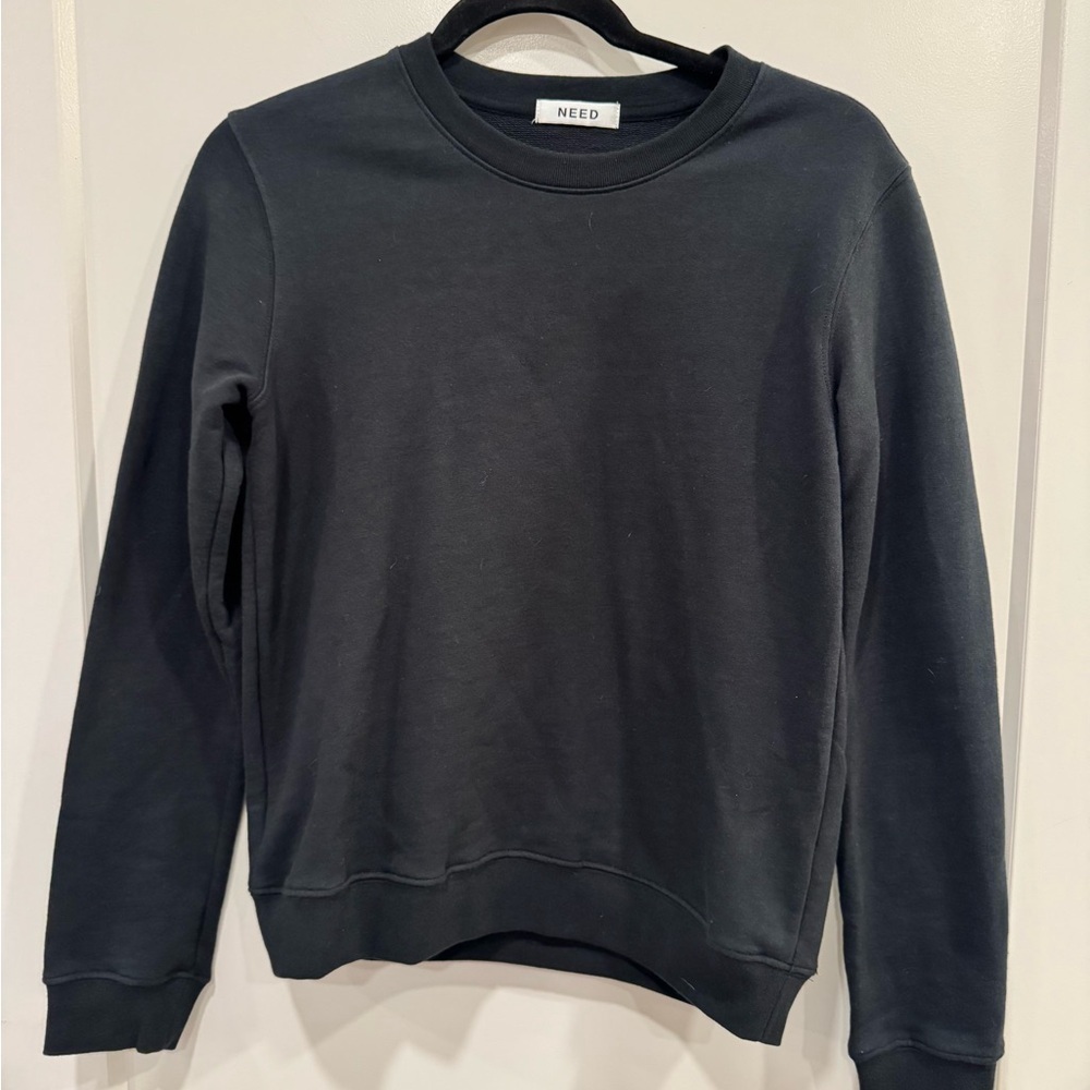 NEED Supply Crew Neck 100% Cotton Sweater Women’s Size XS